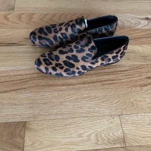 Never worn jimmy choo mens leopard loafers.